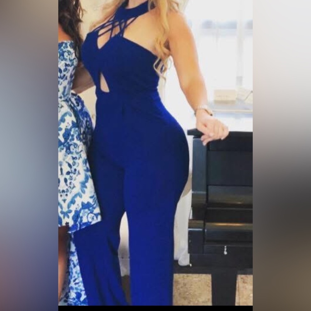 Xtaren Royal Blue jumpsuit